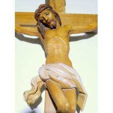 Crucifix - 30cm-120cm Teak Wood Figure Resin